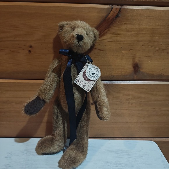 Boyds Bears Other - Boyds Bears Lankey S. Woodsley Plush Artisan Series Out Of The Woods Originals